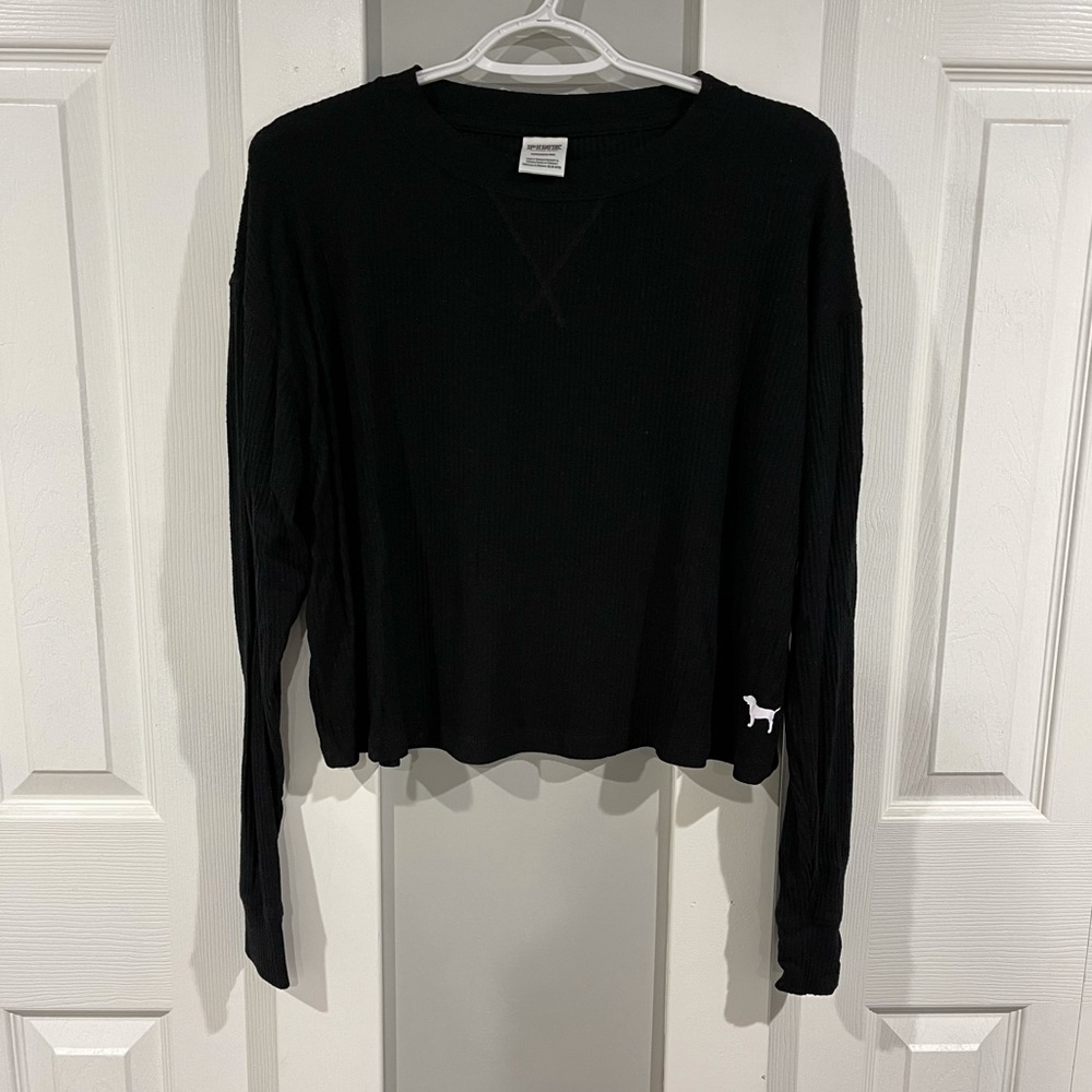 VS PINK Ribbed Knit Longsleeve